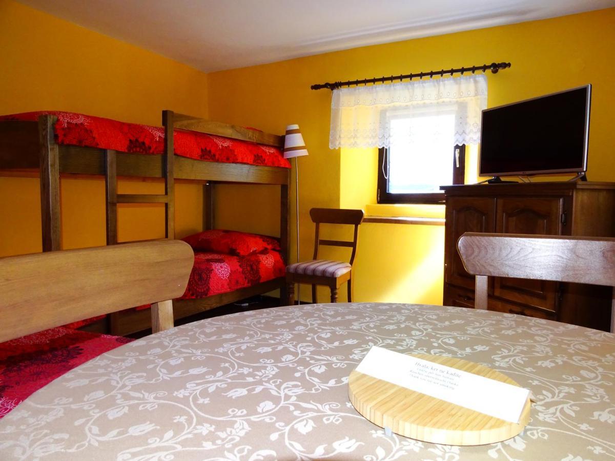 Apartmaji Pr-Gujlu Sela Nad Podmelcem 5220 Tolmin Podmelec Exterior foto